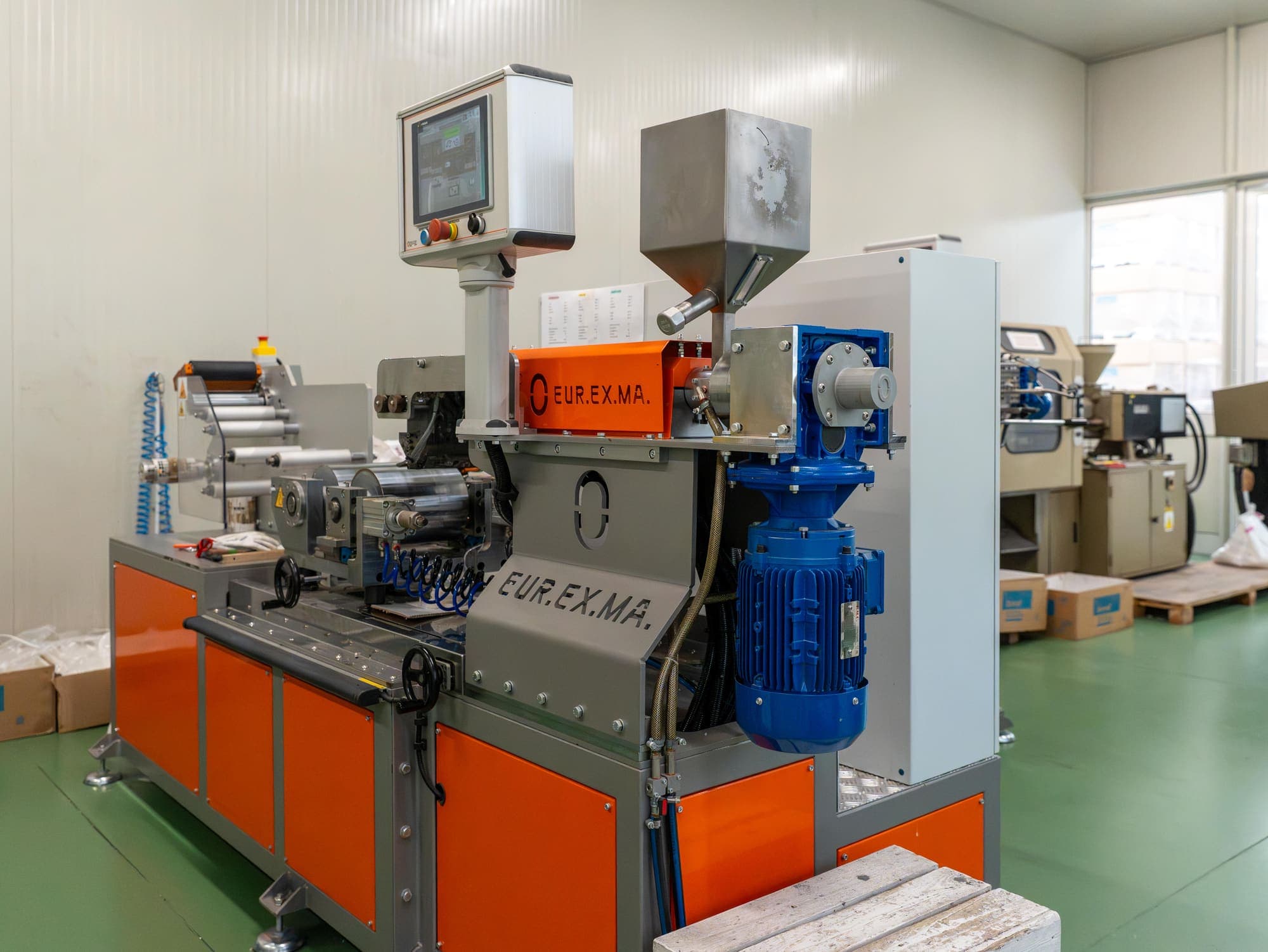 Green Plast compounding line — quality control