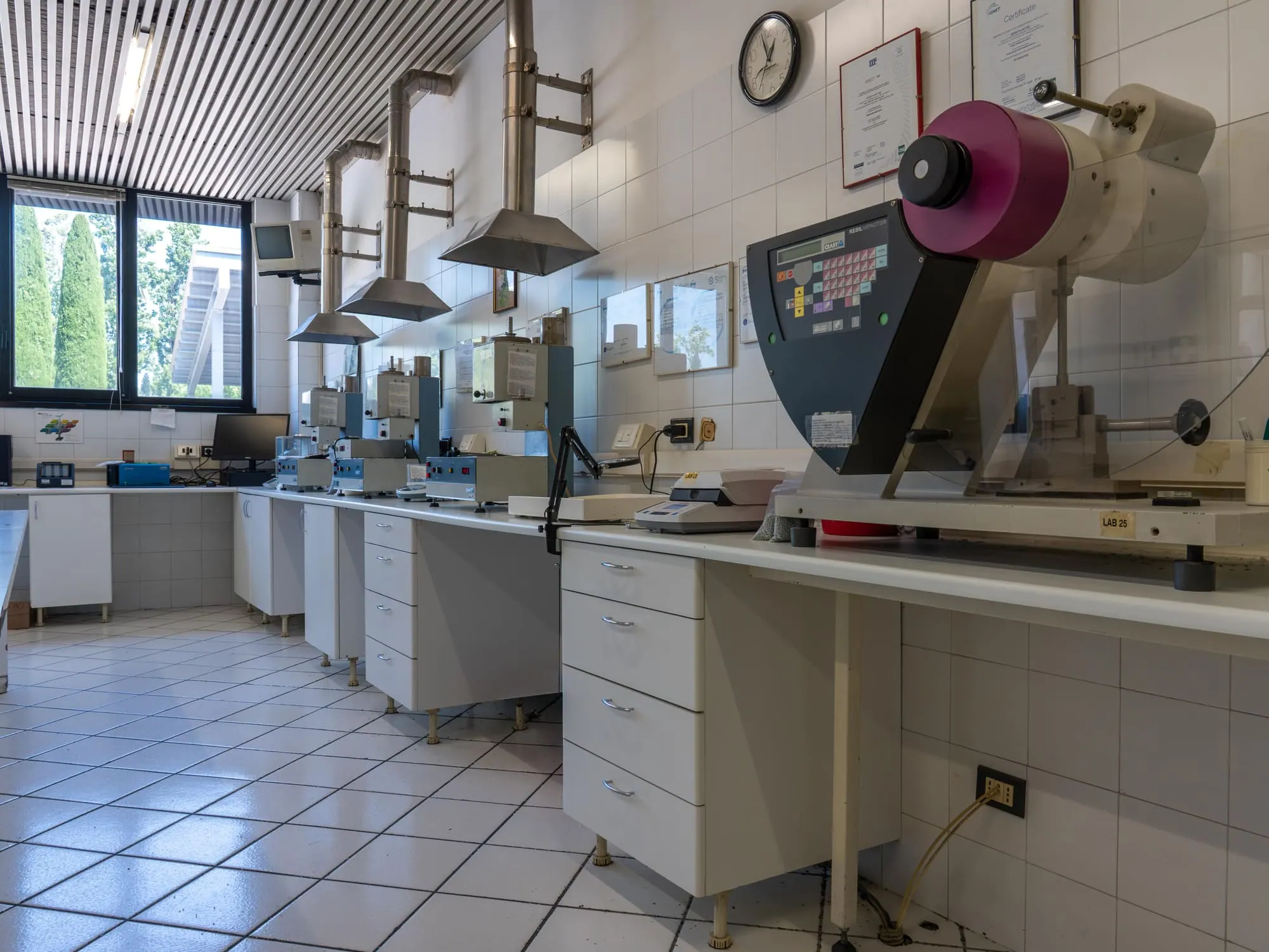 Strumentazione MFI in laboratorio Green Plast