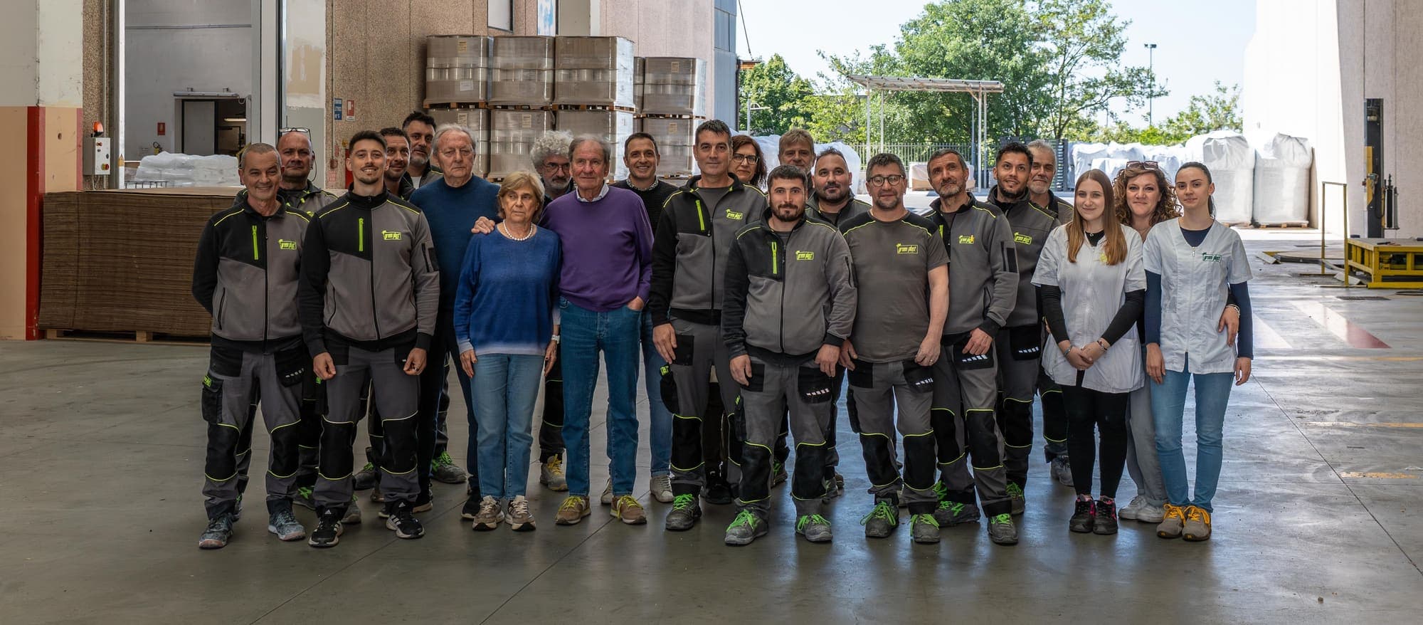 Stabilimento Green Plast — ingresso storico a Solferino (MN)